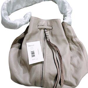 (NEW) Elizabeth and James-Finley Sling Bucket Bag - Dove Grey